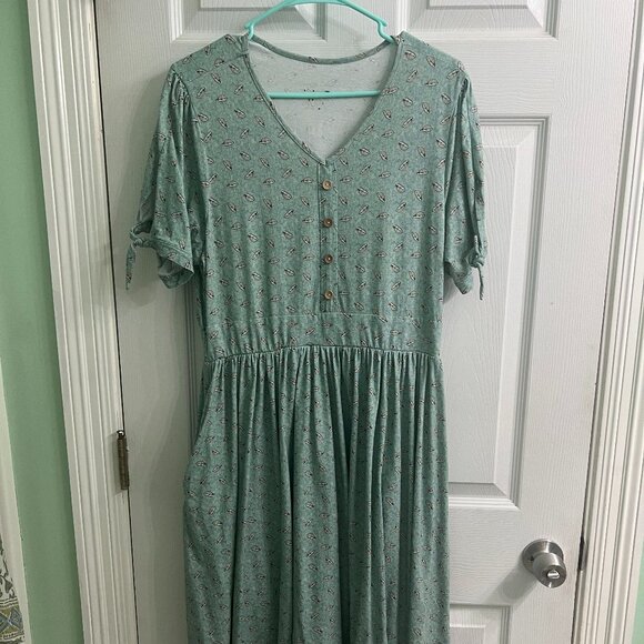 Super Cute Dresses Rainfall Rowena Dress (NON-Nursing, SIze L) - Picture 1 of 2